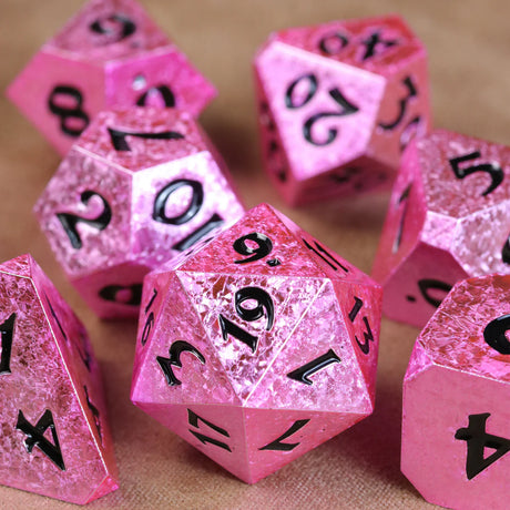 Die Hard Dice: 7pc RPG Set - Rosefire Fury