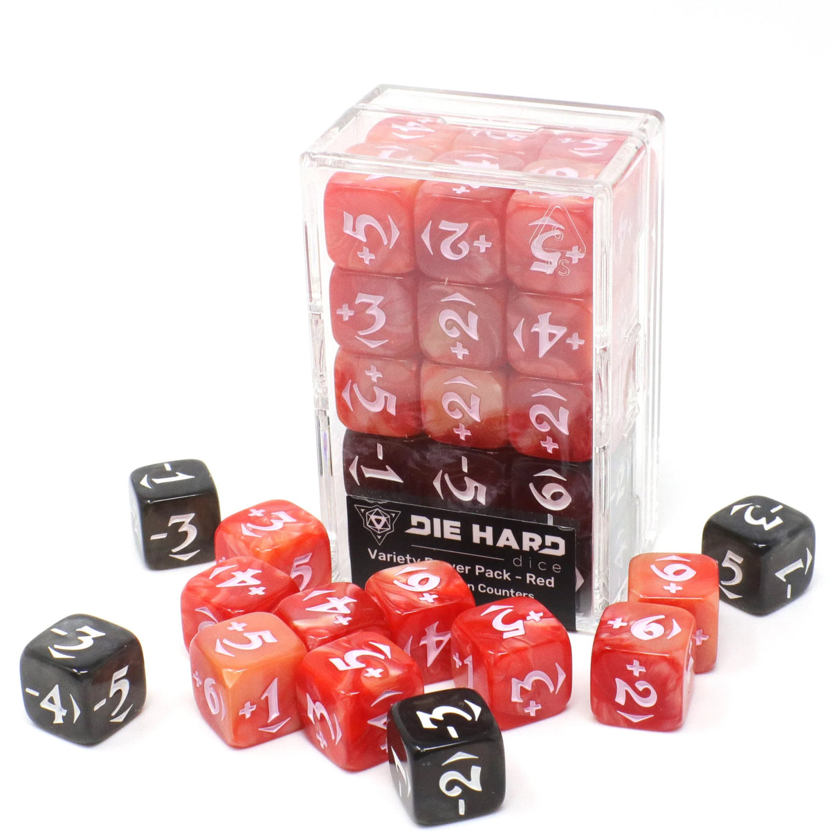Die Hard Dice: MtG Spindown Counters - Variety Power Pack - Red