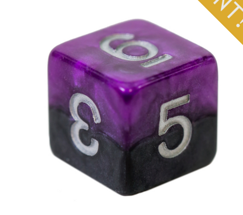 Gate Keeper Dice: Panther Halfsies Dice 12d6