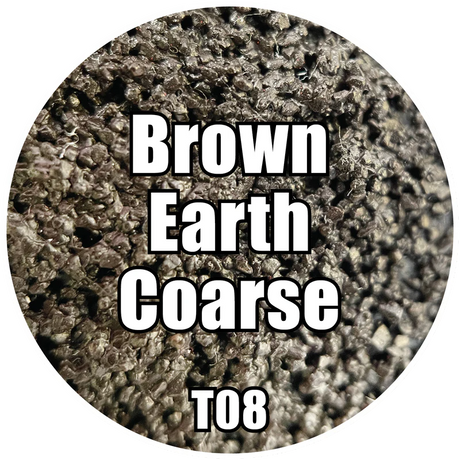 Monument Hobbies- Pro Acryl Basing Textures - Brown Earth - COARSE 120ml