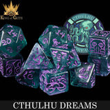DND Dice - Cthulhu Dreams - 11 Dice Set