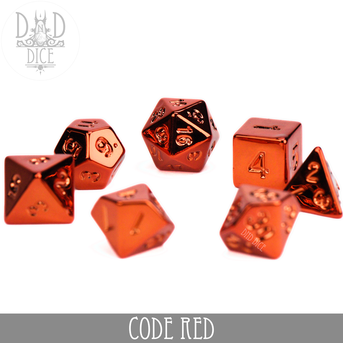 DND Dice - Code Red