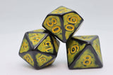 Foam Brain: Timeworn Yellow RPG Dice Set