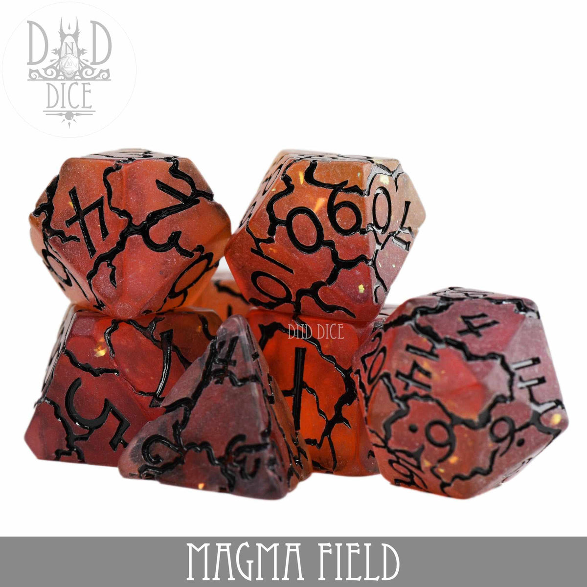 DND Dice - Magma Field