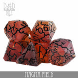 DND Dice - Magma Field