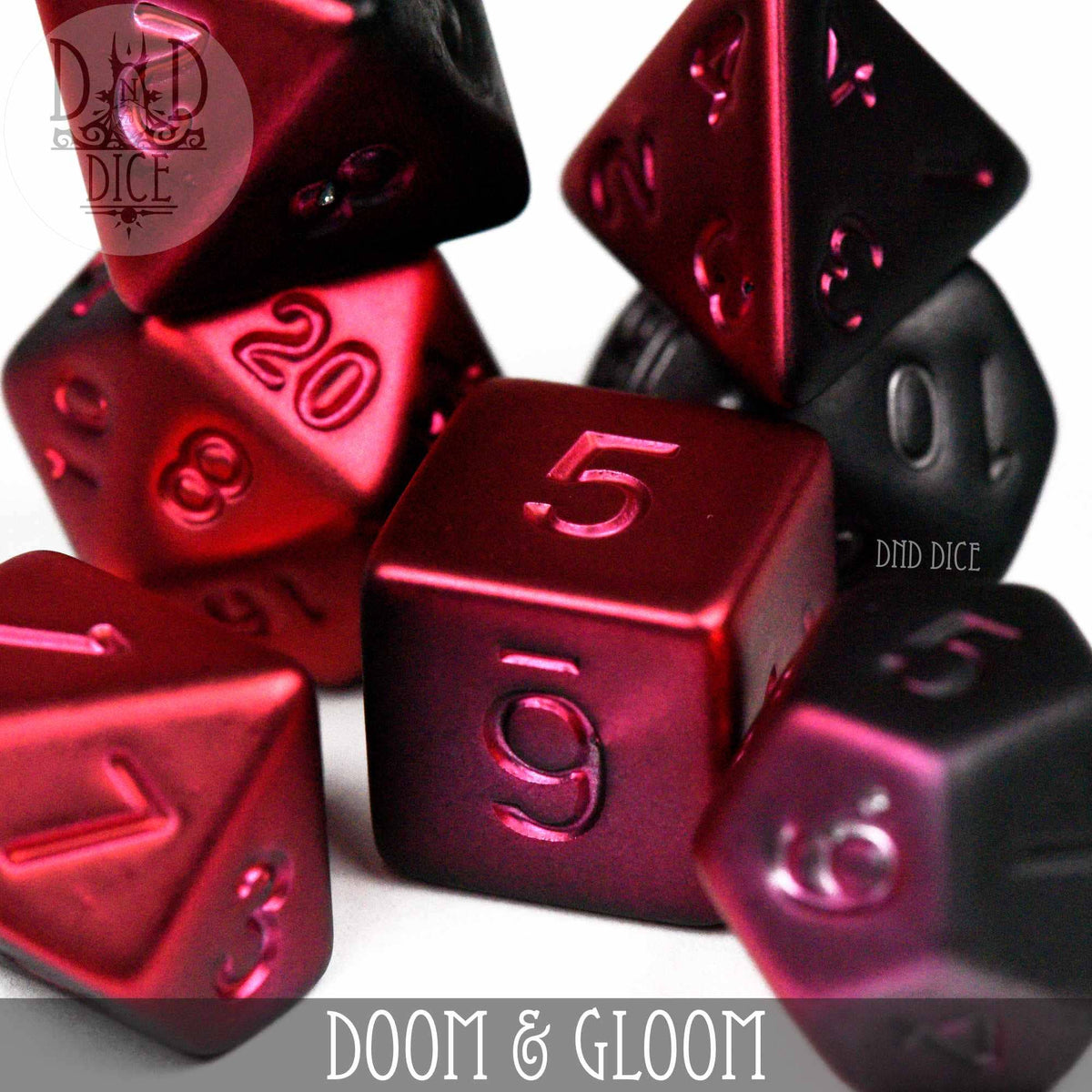 DND Dice - Doom and Gloom