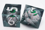 Foam Brain: Sharp Edge Moving Eye RPG Dice Set - Inkshot