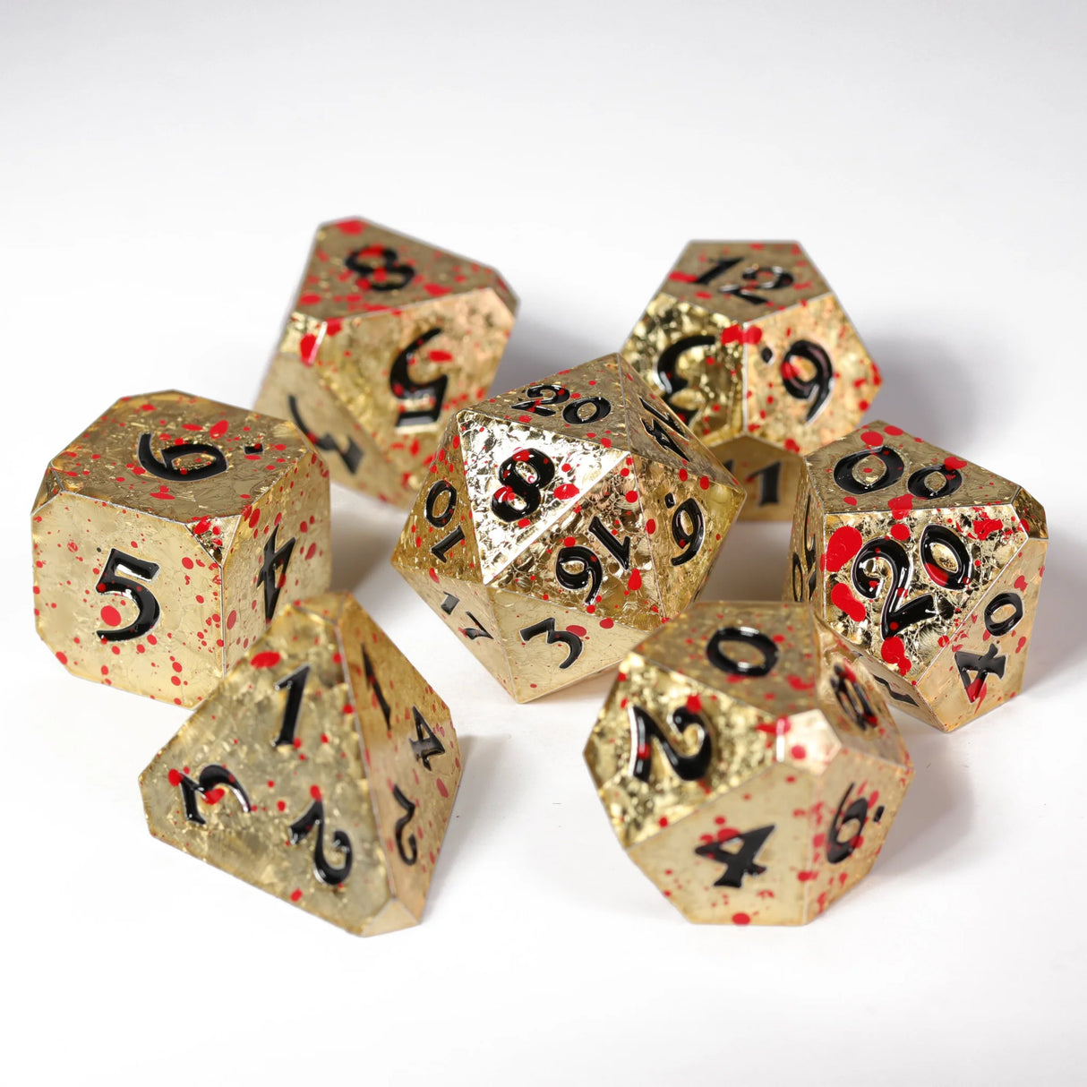 Die Hard Dice: 7pc RPG Set - Bloody Sunshard