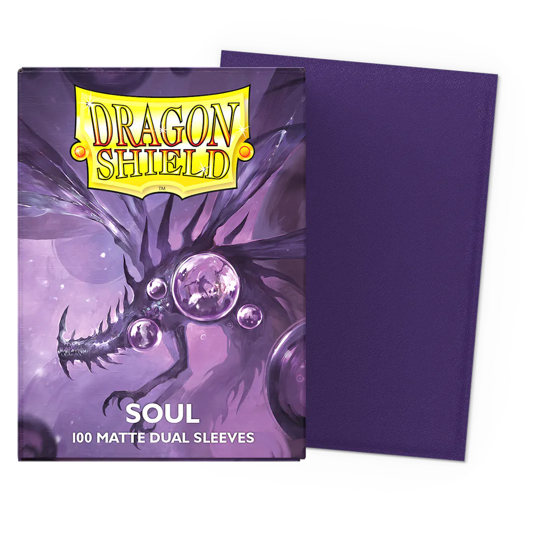 Dragon Shields: (100) Matte Dual - Soul