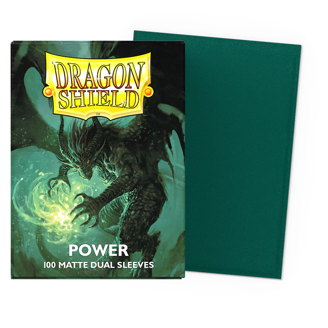 Dragon Shields: (100) Matte Dual - Power