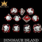 DND Dice - Dinosaur Island - 11 Dice Set