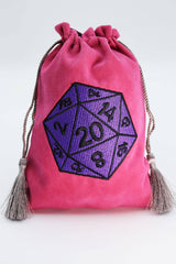 Foam Brain: Dice Bag - Purple D20