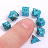 Hymgho Premium Dice - Unseelie Mini RPG Dice set - Blue