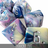 DND Dice - Modern Art