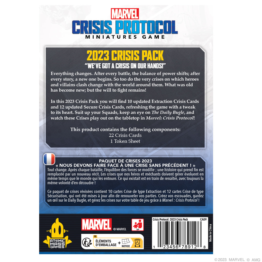 Marvel Crisis Protocol:  Crisis Card Pack
