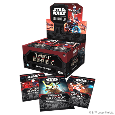 Star Wars: Unlimited TCG - Twilight of the Republic Booster Box. **In Store Pickup Only**