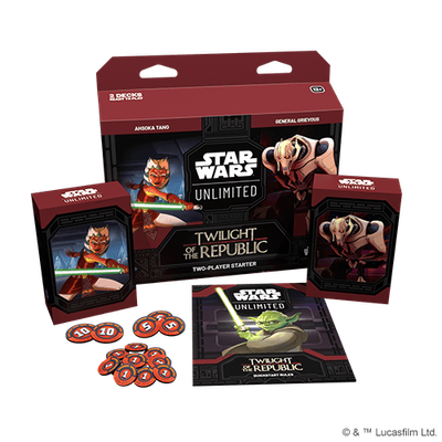 Star Wars: Unlimited TCG - Twilight of the Republic Two-Player Starter