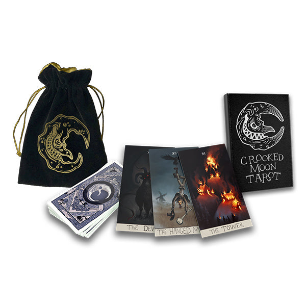 The Crooked Moon: Deluxe Tarot Deck