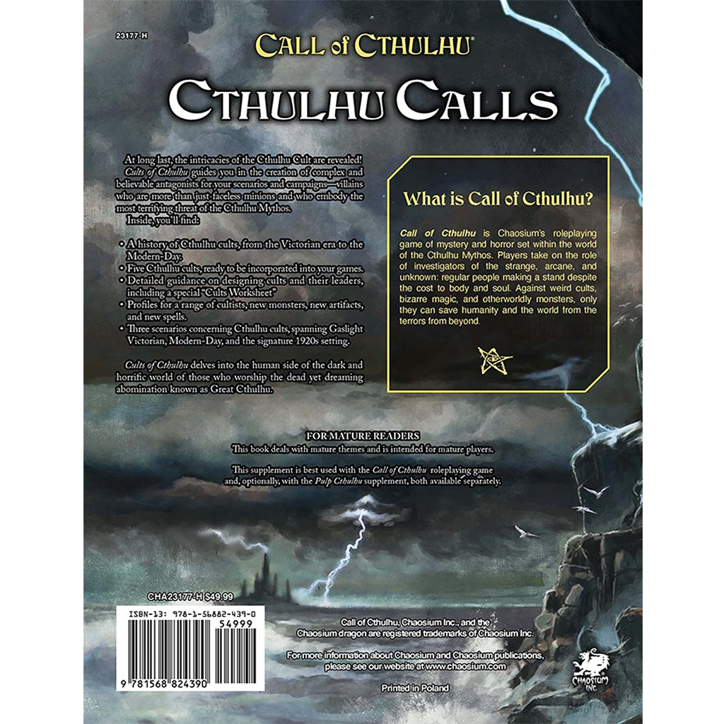 Call of Cthulhu: Cults of Cthulhu