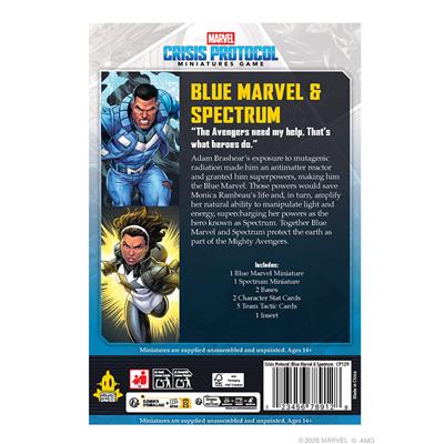 Marvel: Crisis Protocol - Blue  Marvel & Spectrum