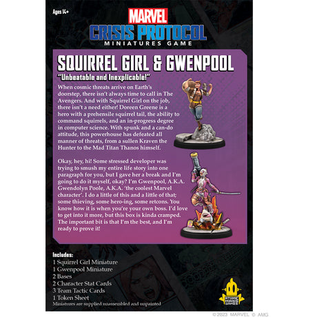 Marvel Crisis Protocol: Squirrel Girl & Gwenpool