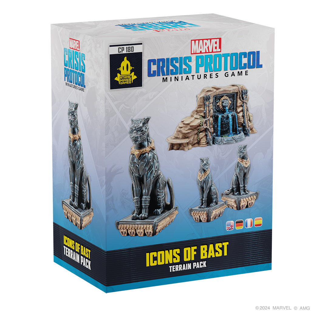 Marvel Crisis Protocol:  Icons of Bast Terrain Pack