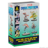 Marvel Crisis Protocol:  Mighty Thor, Lady Sif, Thor Hero of Midgard & Loki Prince of Lies