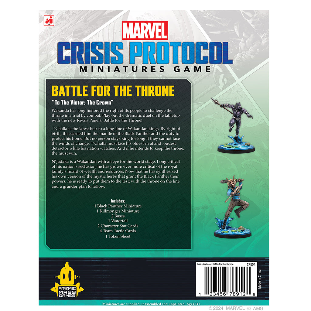Marvel Crisis Protocol:  Rivals Panels: Battle for the Throne