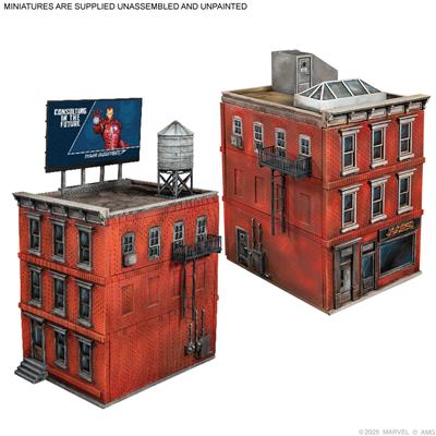 Marvel: Crisis Protocol - NYC City Block Terrain Collection
