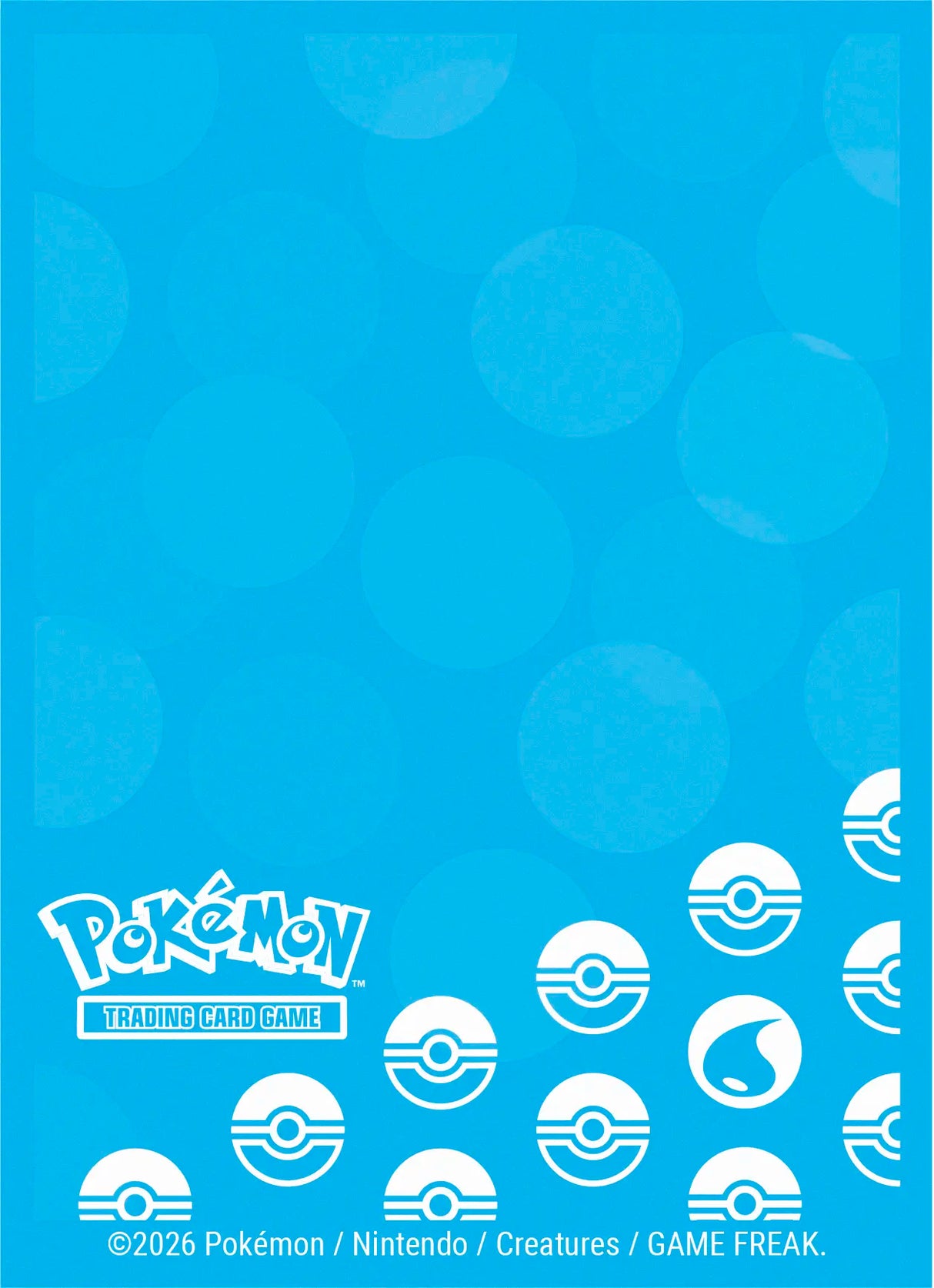 Ultra Pro Pokémon Energy - Water Type Game Sleeves