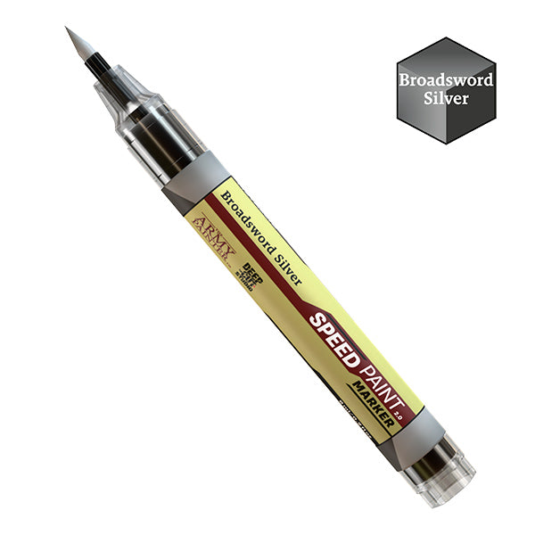 The Army Painter- Speedpaint Marker: Broadsword Silver