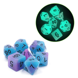 Foam Brain: Glow in the Dark Supernova RPG Dice Set