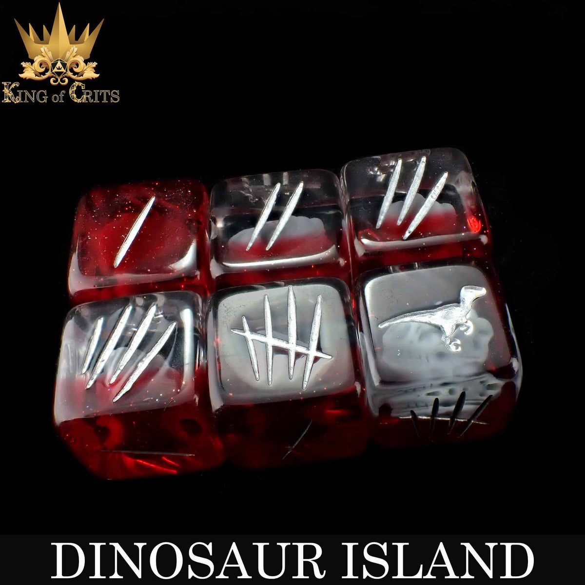 DND Dice - Dinosaur Island - 11 Dice Set