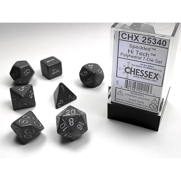 Chessex Dice: Speckled Poly Set (7) - Select Colors