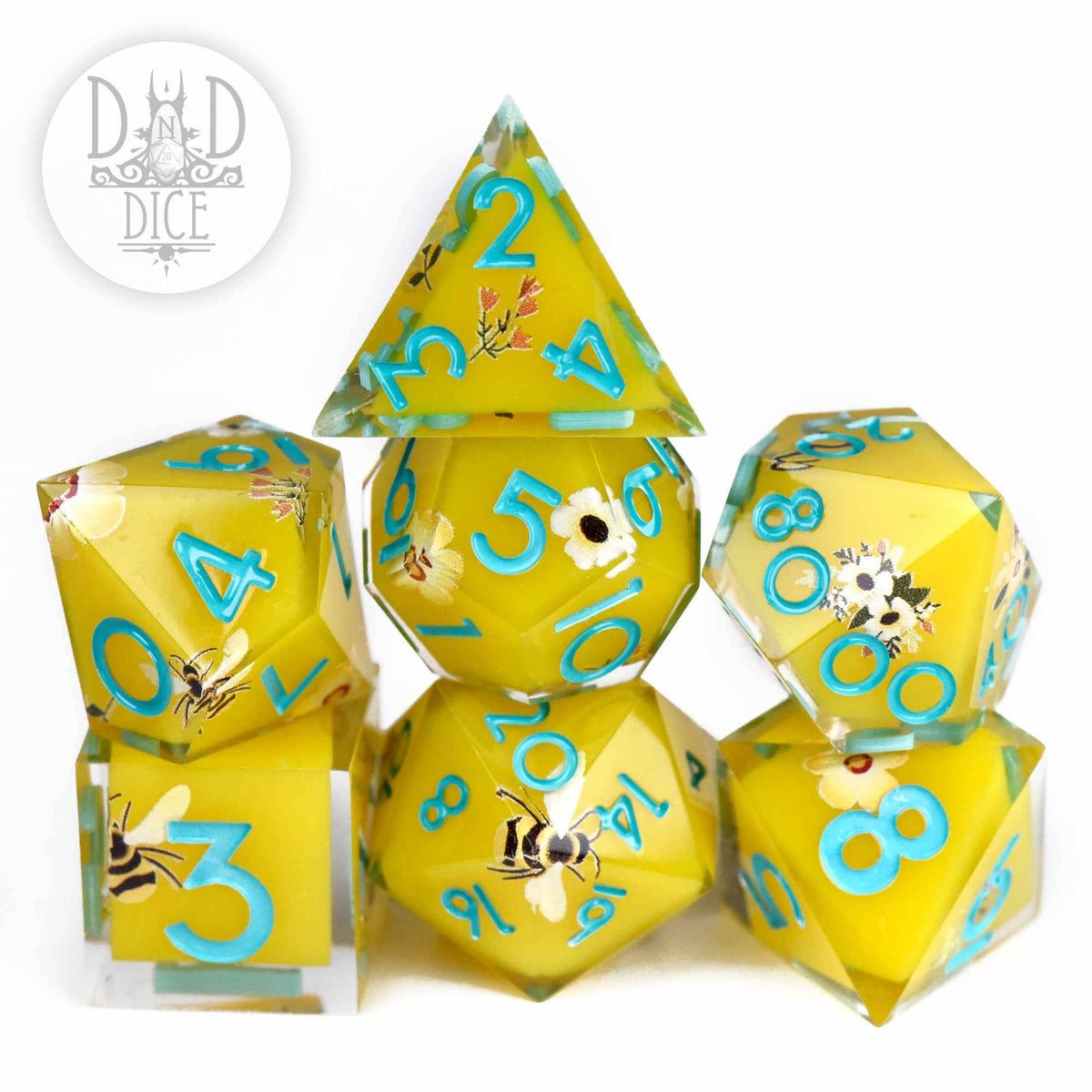 DND Dice - Beekeeper (Handmade)