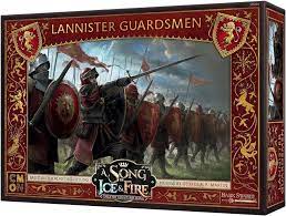 A Song of Ice and Fire Tabletop Miniatures Game Lannister Guardsmen Unit