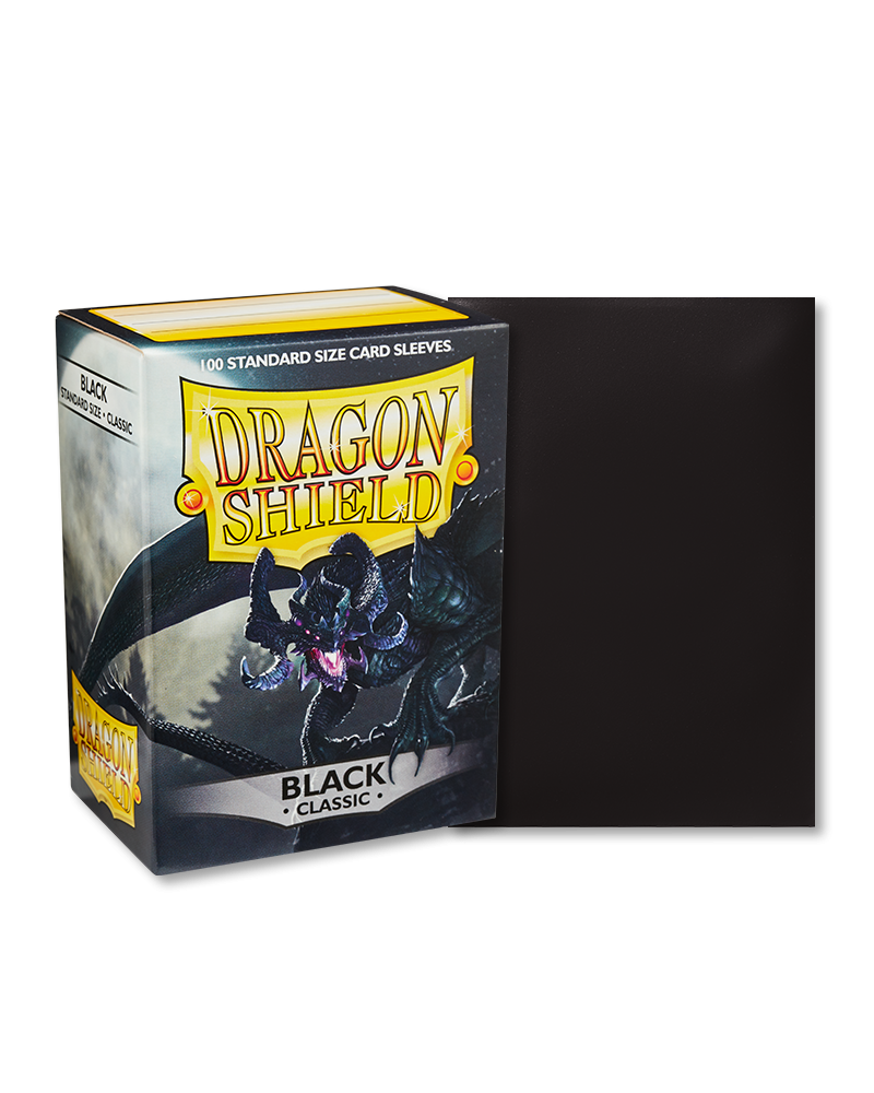 Dragon Shields: (100) Classic Black