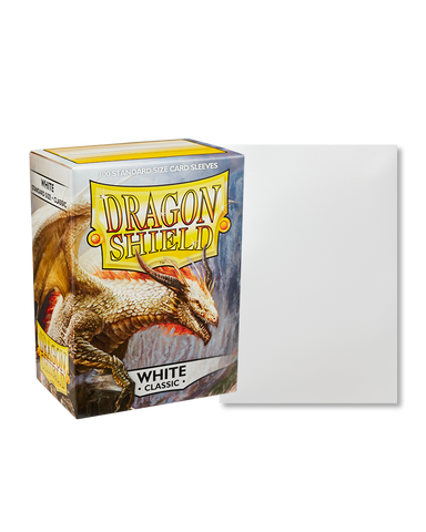 Dragon Shields: (100) Classic White