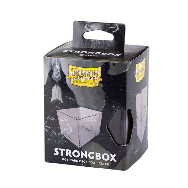 Dragon Shield Deckbox: 100+ Strongbox- Clear