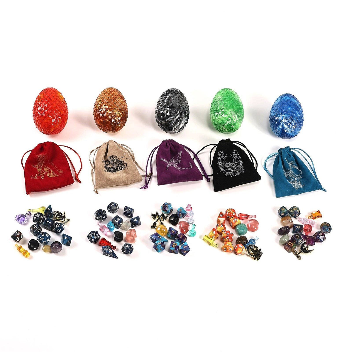 Hymgho Premium Dice - Dragon's Hoard RPG Mystery Egg