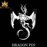 DND Dice - Dragon (Enamel Pin)