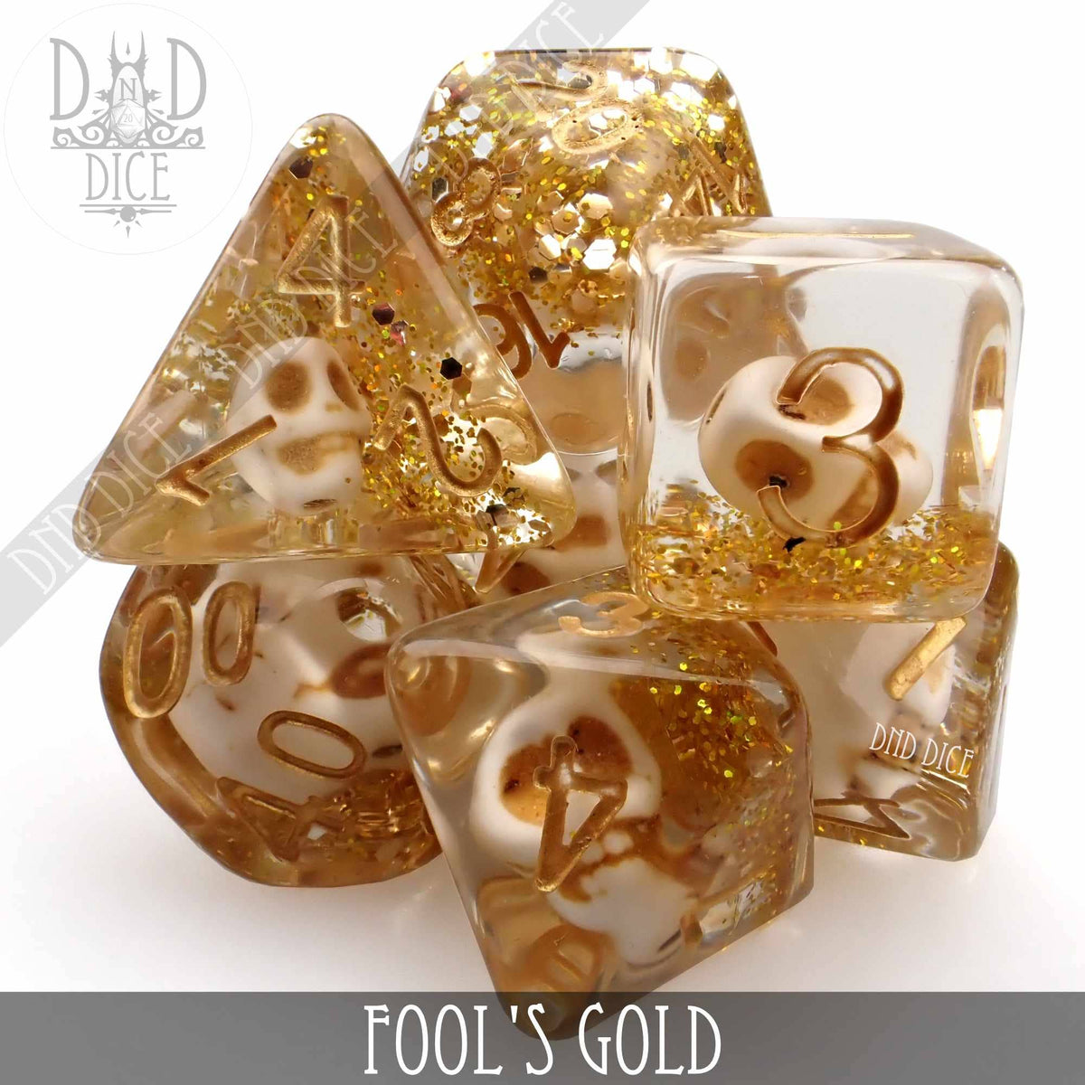 DND Dice - Fool's Gold