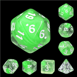 Foam Brain: Summer Limes RPG Dice Set