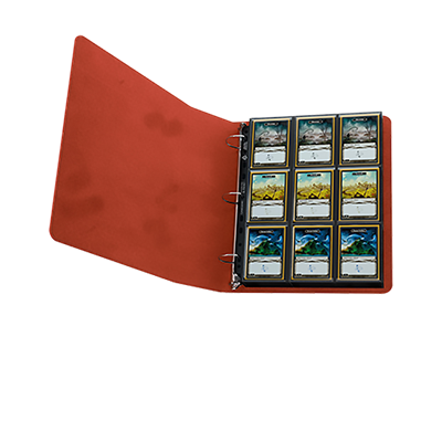 Gamegenic: Prime Ring-Binder: Red
