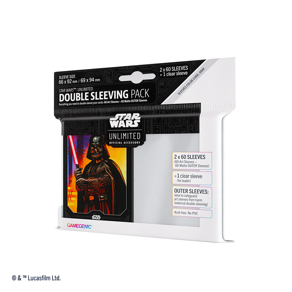 Star Wars: Unlimited TCG - Double Sleeving Pack - Darth Vader