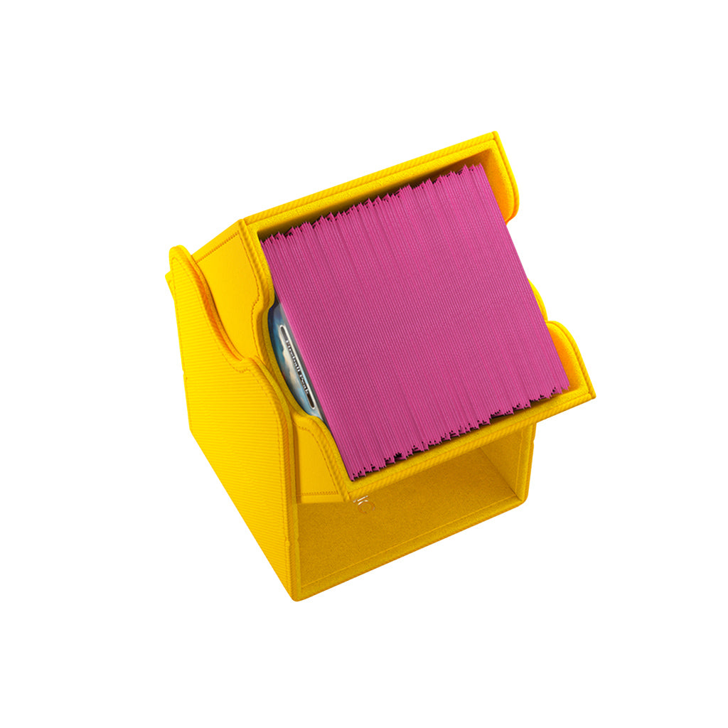 Squire 100+ XL Card Convertible Deck Box: Yellow