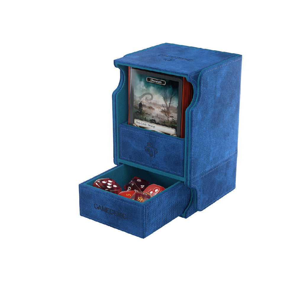Watchtower 100+ XL Card Convertible Deck Box: Blue