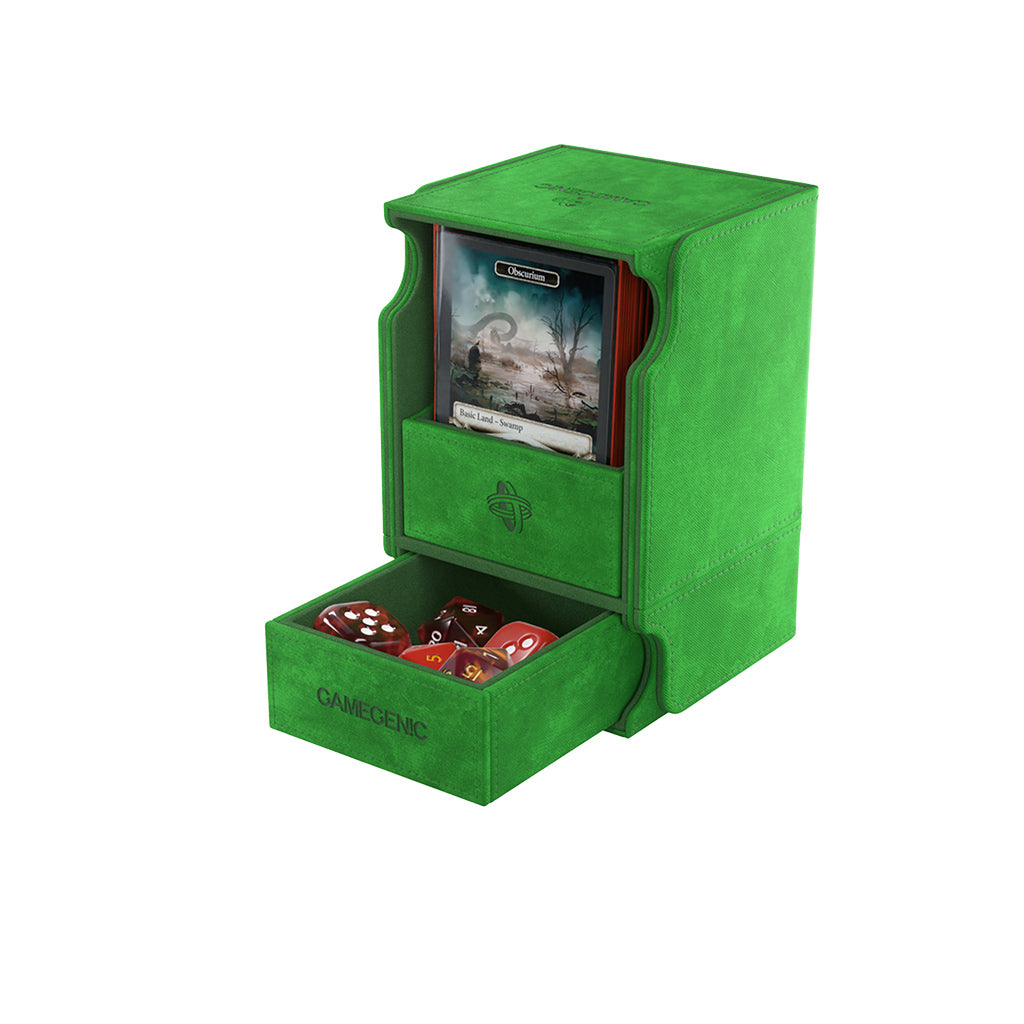 Watchtower 100+ XL Card Convertible Deck Box: Green