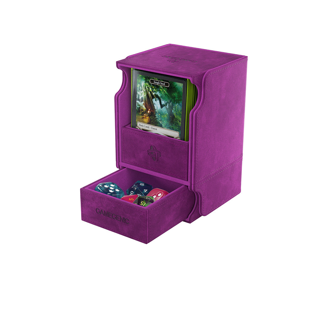 Watchtower 100+ XL Card Convertible Deck Box: Purple