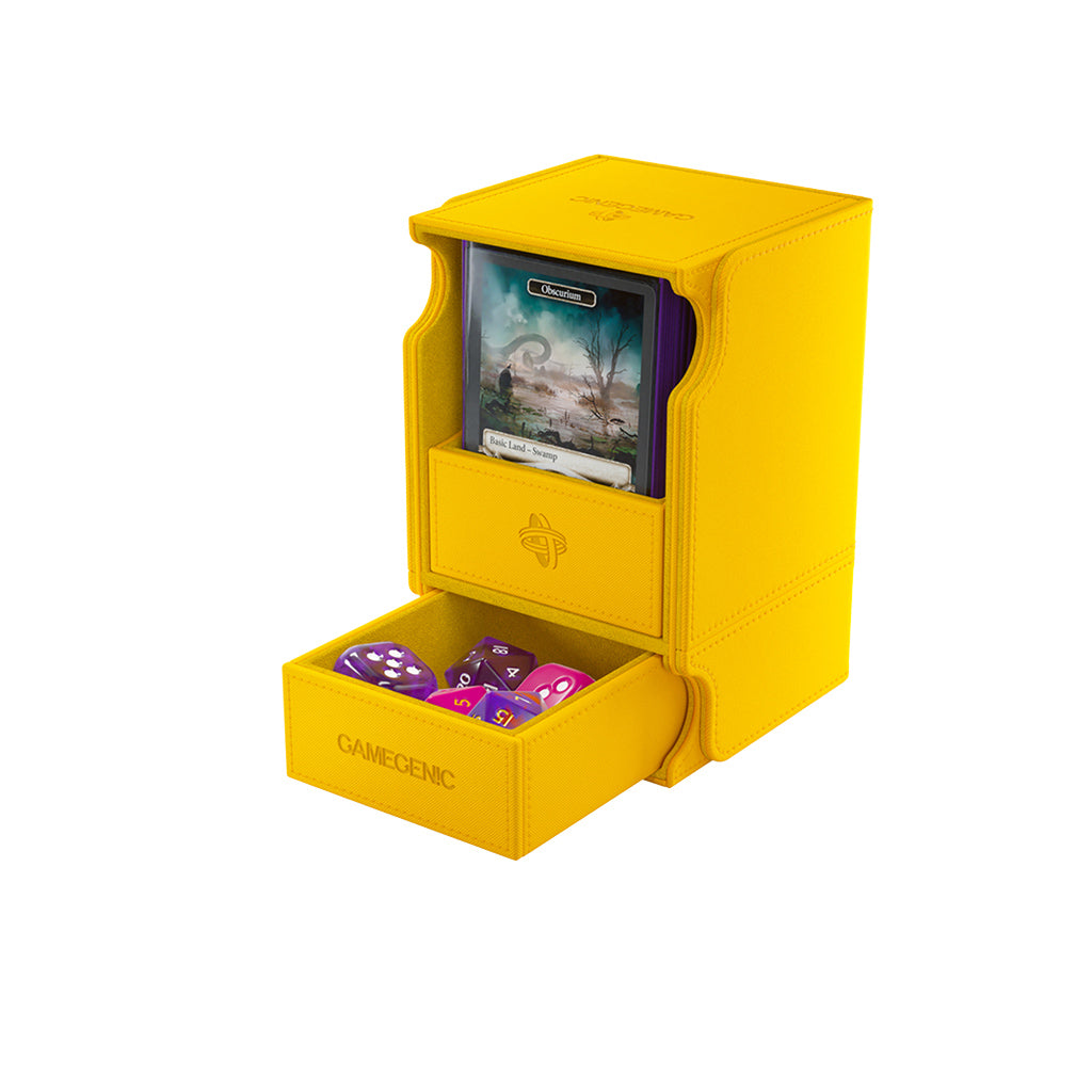 Watchtower 100+ XL Card Convertible Deck Box: Yellow